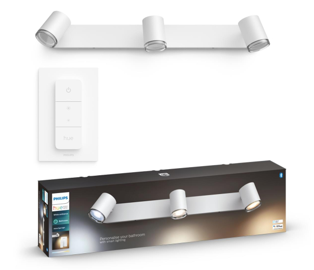 Philips Hue White ambiance Kinkiet Adore potrójny (biały) - 726878 - zdjęcie